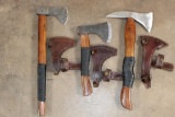 (2) Steel HATCHETS and (1) Steel PICK AXE (ONE$)