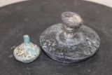 (2) Ancient ROMAN GLASS Bottles from the Roman Empire (ONE$)