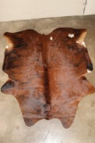 *Brand New* Brindle with White COW HIDE
