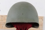 Post WW2 U.S. Issue M1 Helmet Liner with Handwritten 