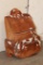 *Brand New* COW HIDE and Leather Backpack with a Laptop Compartment