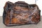 *Brand New* Brindle Cow Hide and Leather Duffle Bag
