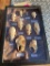 (10) Different kinds of RODENT, PINE MARTEN, MINK & SHREW Skulls with Scientific names (ONE$)