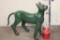 Standing SIAMESE CAT BRONZE Sculpture, Weight: 8 lbs 7 oz