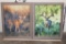 (2) Dave N. Richards Photographs of Big Whitetail Bucks in Matching Frames (ONE$)