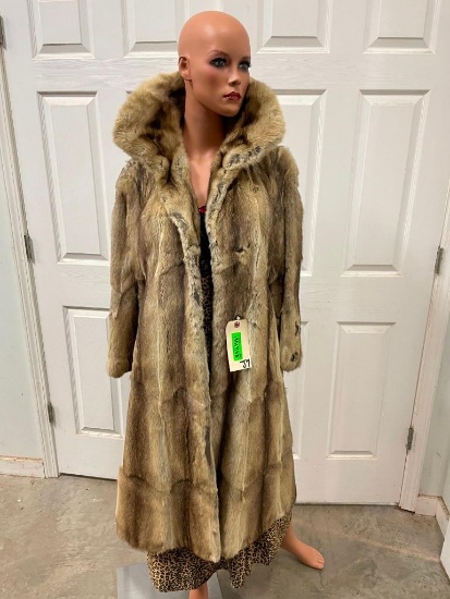*Rarely Seen* European STONE MARTEN Fur Coat