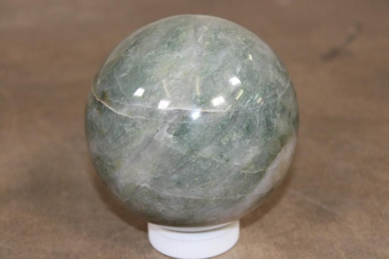 4 lb Polished Green AVENTURINE Mineral Sphere