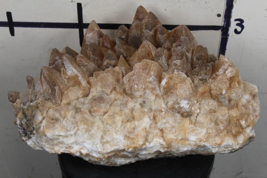 XXL 62lb 10oz Smokey and Honey Dogtooth CALCITE Crystal Cluster Formation