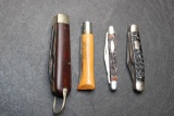(4) Vintage POCKET KNIVES (ONE$)