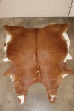 *Brand New* Brown and White COW HIDE