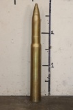 Original Inert 90mm U.S. Military Brass Artillery Shell