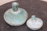 (2) Ancient ROMAN GLASS Bottles from the Roman Empire (ONE$)