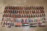 (100) *New* Damascus Steel and Carbon Steel Knives (ONE$)