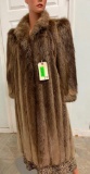 Beautiful Natural BEAVER Fur Coat