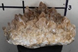XXL 62lb 10oz Smokey and Honey Dogtooth CALCITE Crystal Cluster Formation