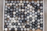 12lbs 8oz of ONYX Semi-Polished Mineral Spheres from Mexico (ONE$)