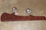 *New* Tooled Leather Rifle or Long Gun Holster for a Saddle