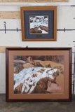 Judy Larson Print Numbered and Signed and Bev Dolittle Print 