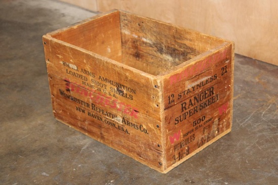 Winchester Staynless Ranger Super Skeet 12 GA Shotgun Shell Box