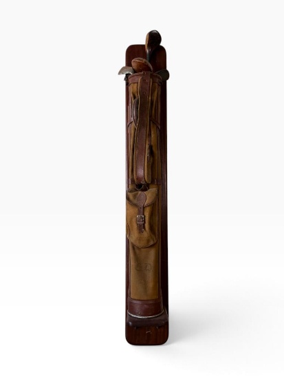 George Nicoll Zenith Mashie Woods and Bag Lot