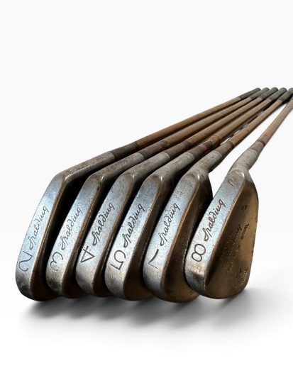 Spalding Tournament Model Irons Set