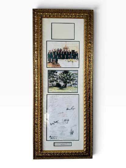 1998 Masters Champions Dinner Display