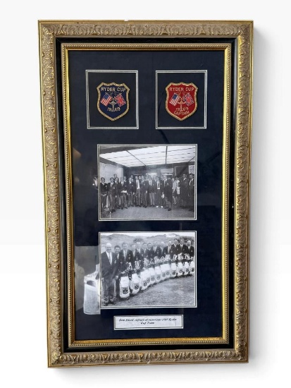 1969 Ryder Cup Captain Sam Snead Display