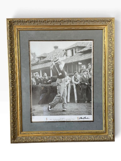Sam Snead Signed 1938 Best Dressed Golfer Print
