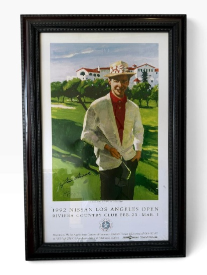 1992 Nissan Los Angeles Open Riviera Framed Poster