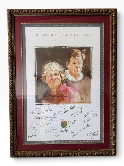 World Golf HOF 1998 Inductees Limited Print