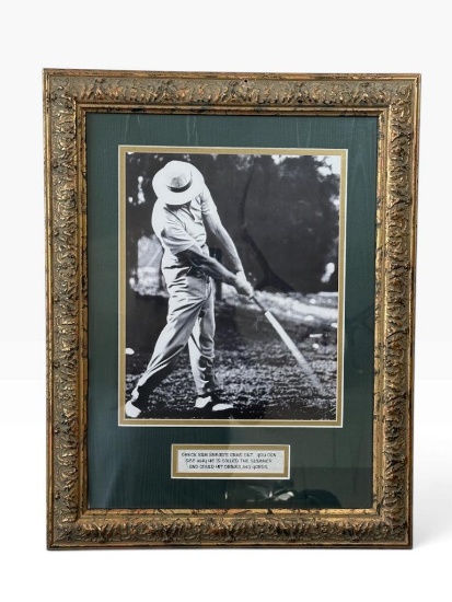 Framed Wilson Golf Balls Print Advertisement