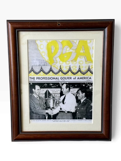1942 Professional Golfer Cover - Sam Snead
