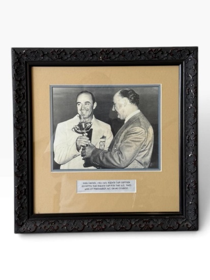 Framed 1951 Ryder Cup Sam Snead Photo