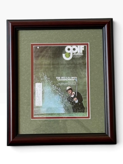 Framed Golf Journal Magazine Cover Print