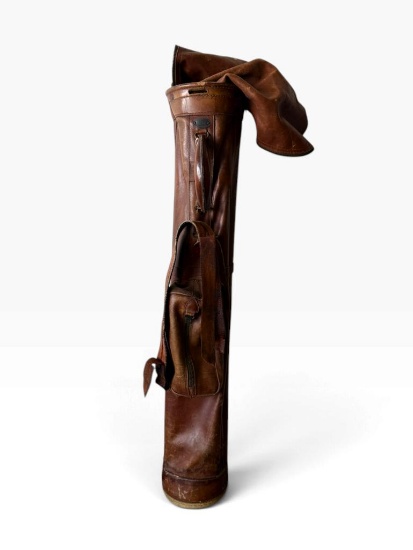Vintage WellMade Leather Goods Co. Golf Bag