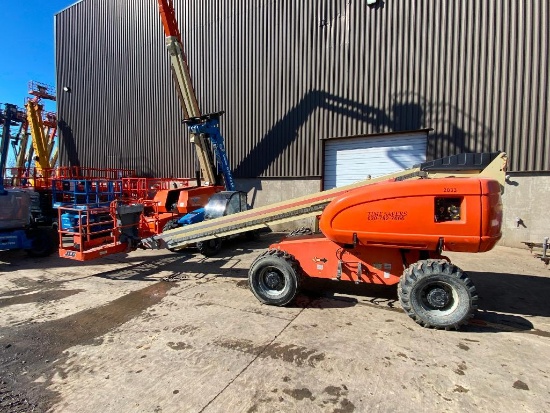 JLG 600S Rough Terrain Boom Lift (S/N 300072393, Year 2003), with 60' Platform Height, 49.47'