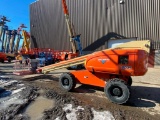 JLG 600S Rough Terrain Boom Lift (S/N 300063683, Year 2001), with 60' Platform Height, 49.47'