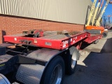 Talbert 4053TA 40-Ton Sliding Axle Trailer, VIN 40FG05326F1034355, 2015