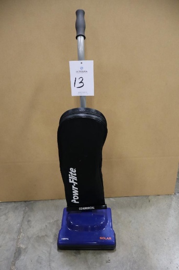 Powr-Flite PV030-W12-U Solar Upright Vacuum