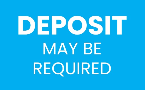 BUYERS RESIDING OUTSIDE THE U.S.A. OR CANADA, MAY BE REQUIRED TO SEND A $2,000.00 DEPOSIT