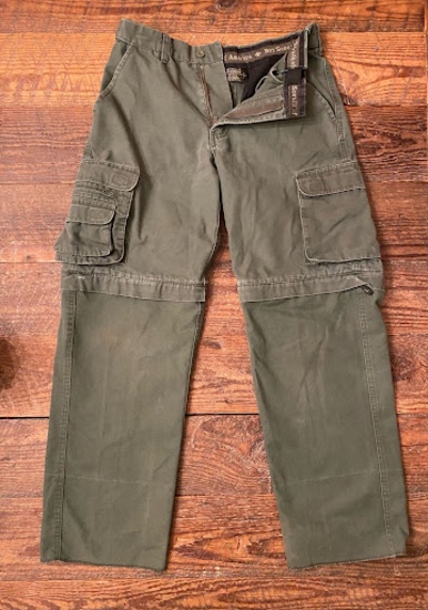 Convertible Scout Uniform Pants Size 14 boys