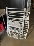 Metal Safety Gate and Laundry Drying Rack