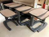 Lot of Approx. 8 Overbed Tables