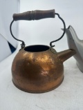 Vintage Brass Tea Kettle