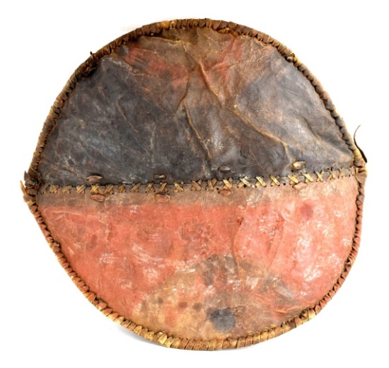 Very Large 19th-early 20th C. African Masai Tribe Shield (Sword), Western Kenya