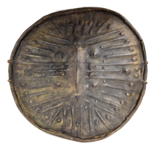 Very Impressive Early 20th C. African OROMO Shield, South Central Ethiopian