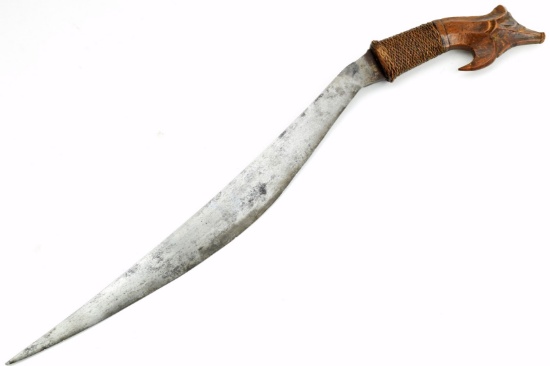 Interesting 19th C. Visayas Philippine Garab Talibon Sword Dagger ~ Samar or Leyte Islands.