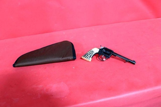 IVER JOHNSON MOD 50A SIDEWINDER .22 REVOLVER