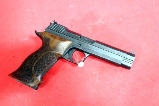 SIG SAUER P210 9MM SEMI AUTO PISTOL W/ 2 MAGS