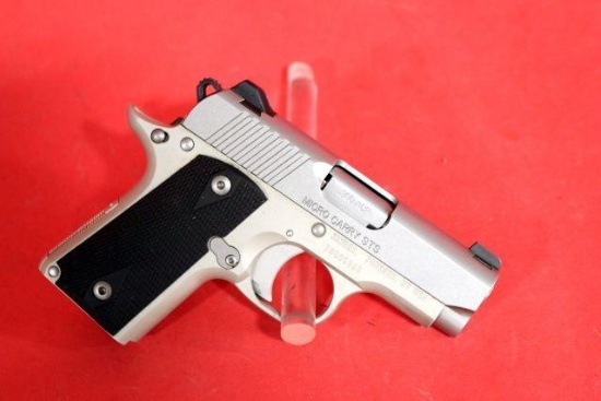 KIMBER MICRO CARRY STS 380 SEMI AUTO PISTOL W/ 3 MAGS